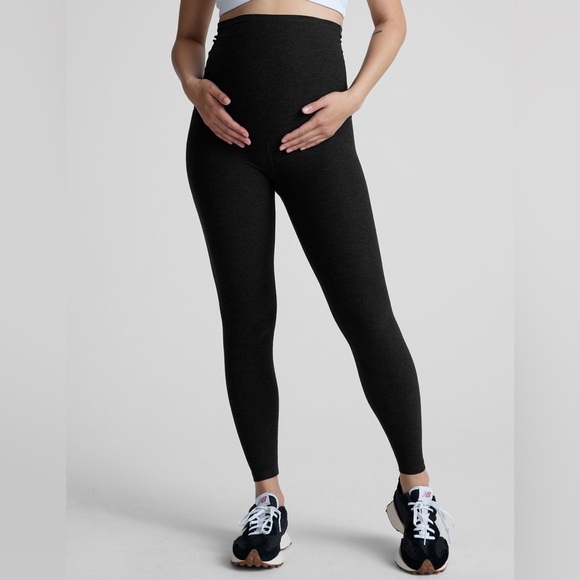 Beyond the Bump Black Maternity Leggings - Picture 2 of 8